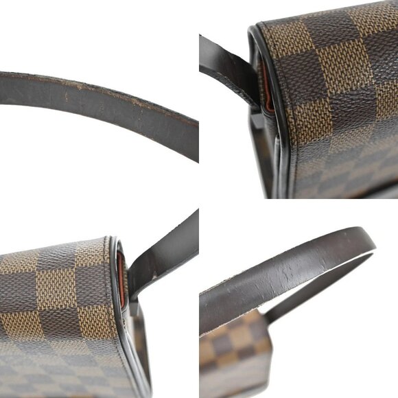 LOUIS VUITTON Tribeca Long Shoulder Bag Damier Ebene Leather - Picture 15 of 16